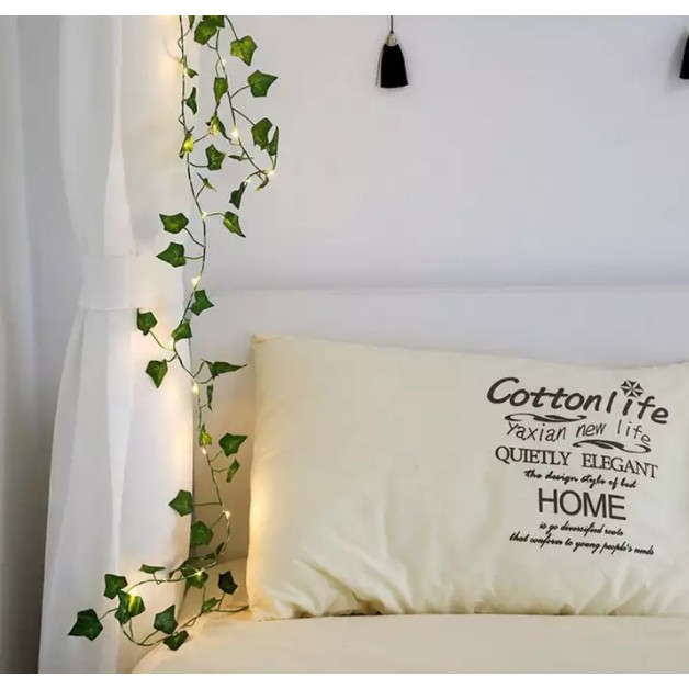 Dây Đèn Led Đom Đóm Fairy Lights 2m 20 bóng vàng , trắng trang trí phối cảnh