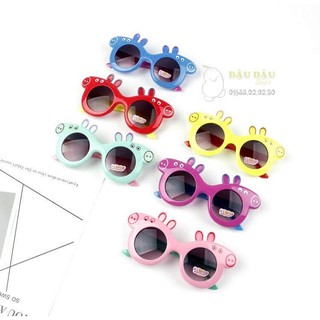Mắt Kính Nhựa Gọng Dẻo Heo Peppa Piga