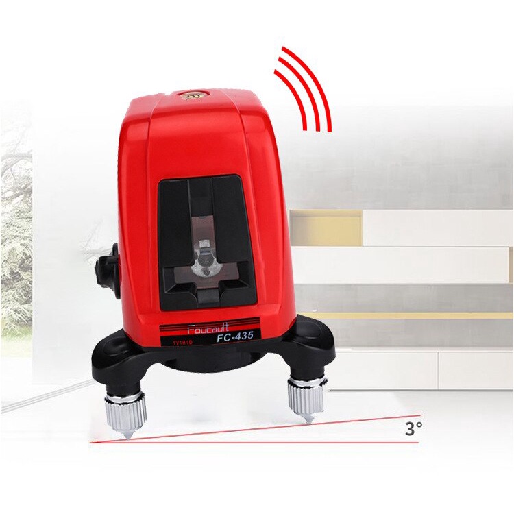 Máy chiếu Laser FC-435 Mini độ chính xác cao 2 trong 1 có đèn