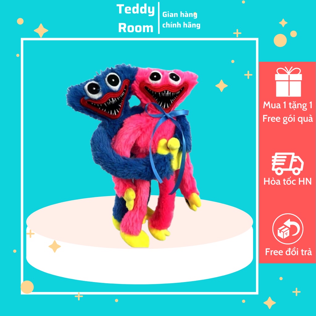 Gấu bông Huggy Wuggy Poppy playtime cao cấp Teddyroom