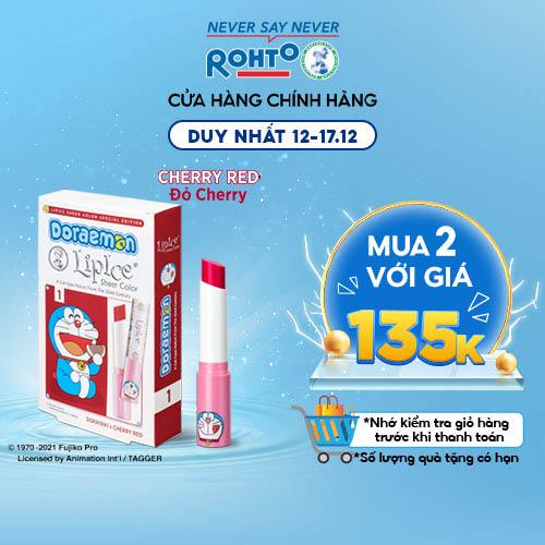 Son dưỡng có màu tự nhiên LipIce Sheer Color x Doraemon 2.4g (Phiên bản giới hạn)