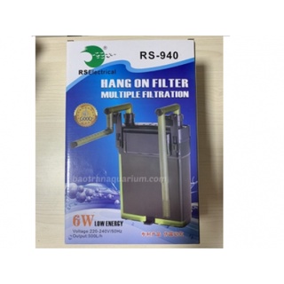 Lọc treo rs 940 500l/h dùng cho hồ 50-60cm