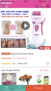 MÁY CHÀ GÓT CHÂN KEMEI