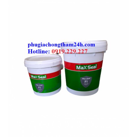 Maxseal F1 - Chất chống thấm tường một thành phần đàn hồi cao gốc Acrylic - Thùng 5kg