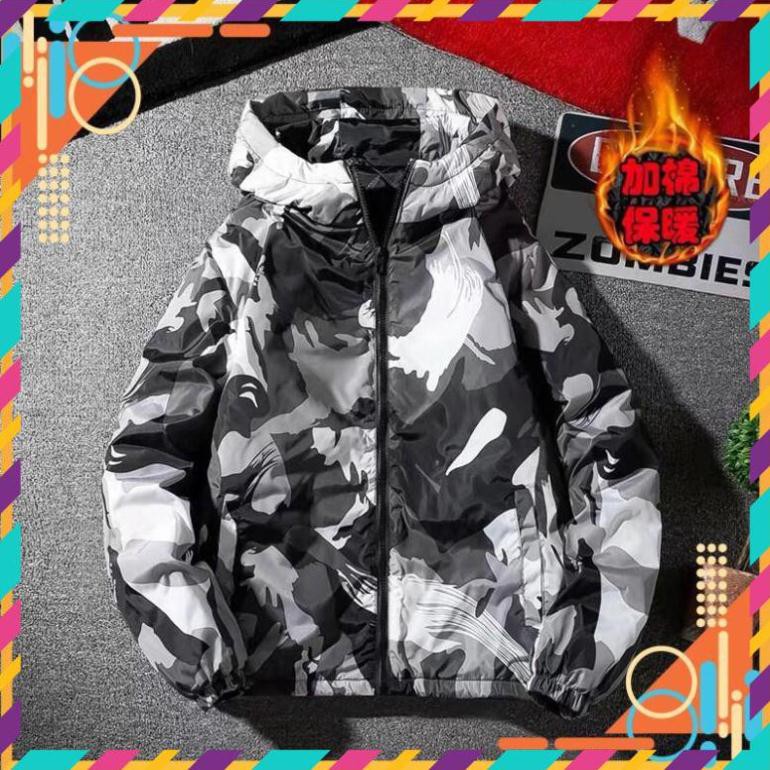 ÁO KHOÁC DÙ 3D CAMO ( Vải MERO in 3D Siêu Ảo - kèm ảnh thật . TP .
