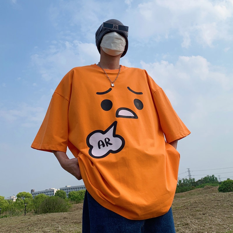 Áo phông nam form rộng tay lỡ chất cotton , áo thun giá rẻ AP MẶT MẾU AR