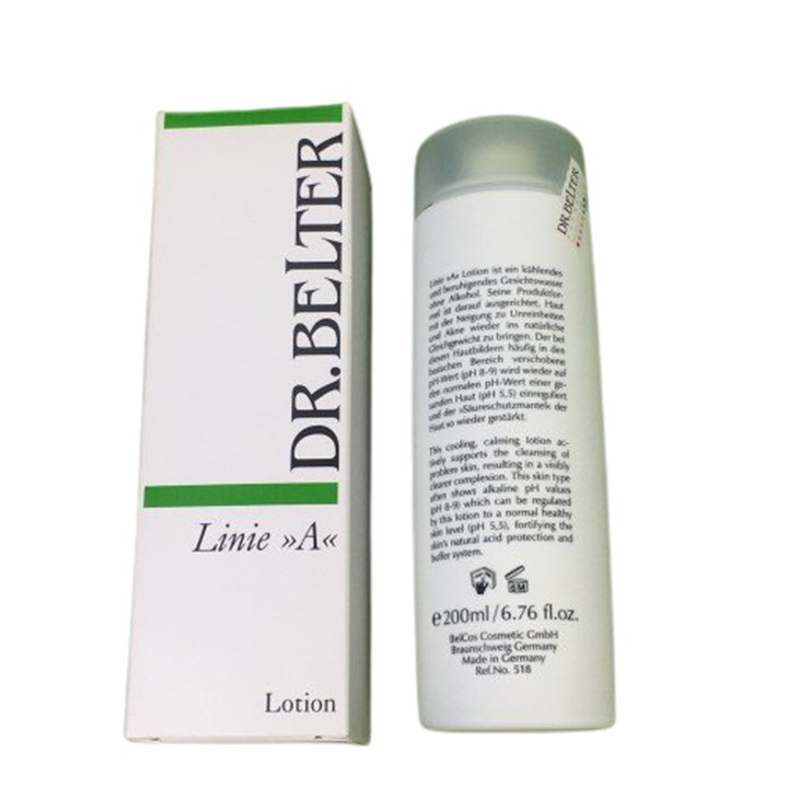 Nước Cân Bằng Cho Da Mụn 518 Dr.Belter Line A Lotion-chính hãng Đức