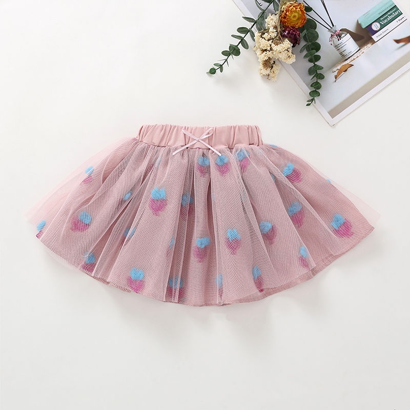 Chân Váy Tutu Ngắn Phong Cách Công Chúa Thời Trang Mùa Hè Mới Cho Bé Gái