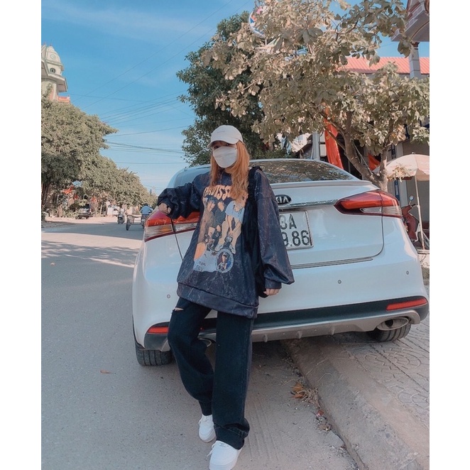 [ẢNH THẬT CẬN CHẤT ] ÁO SWEATER NỈ LOANG TRAVIS SCOTT UNISEX FORM RỘNG (ẢNH THẬT Ở CUỐI) | BigBuy360 - bigbuy360.vn