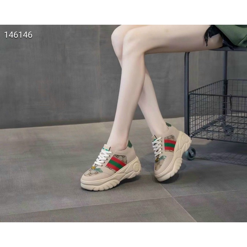 Giày thể thao sneaker gc nâng đế fullbox