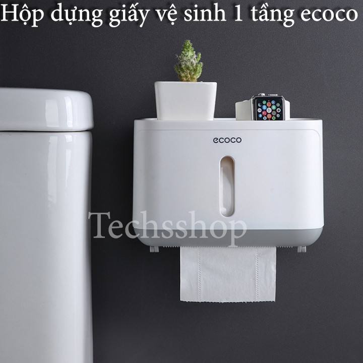 Hộp đựng giấy vệ sinh ECOCO E1613 SẠCH SẼ LỊCH SỰ