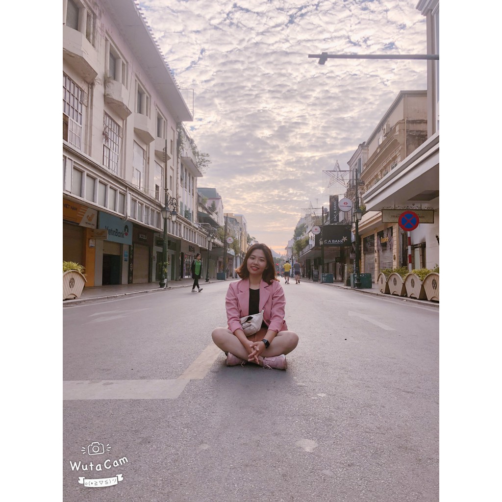 Áo khoác vest blazer nữ 4 khuy túi dán phong cách hàn quốc | BigBuy360 - bigbuy360.vn