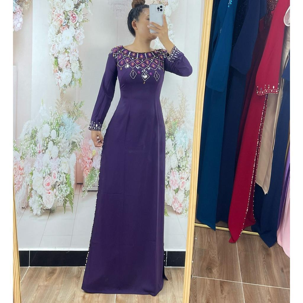[𝐌𝐀𝐑𝐈𝐀]ÁO DÀI TRUNG NIÊN DÀNH CHO MẸ NGỒI SUI HOẶC CHỊ EM ĐI SỰ KIỆN( 3 MÀU)