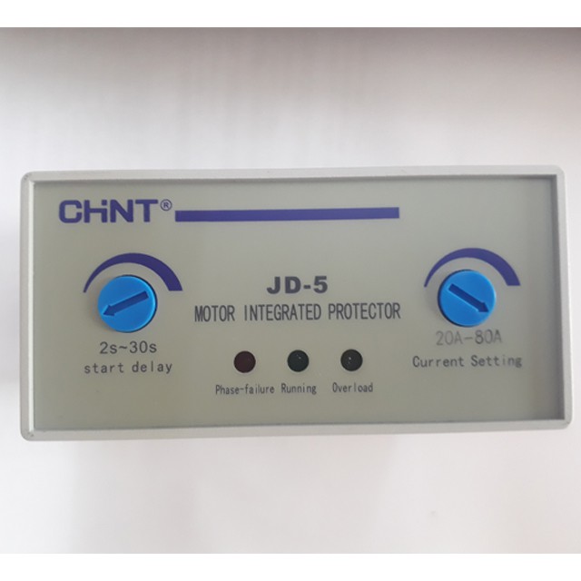 Rơ le điện tử bảo vệ động cơ quá dòng JD5 CHINT