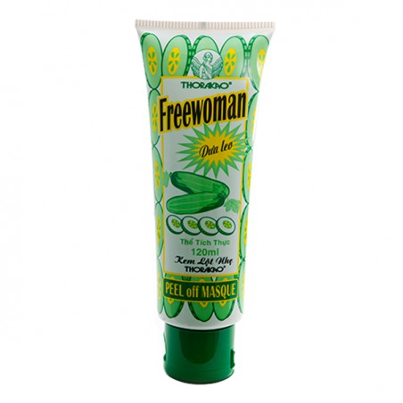 Kem lột nhẹ dưa leo Freewoman Thorakao 120g – Hỗ trợ tẩy tế bào chết