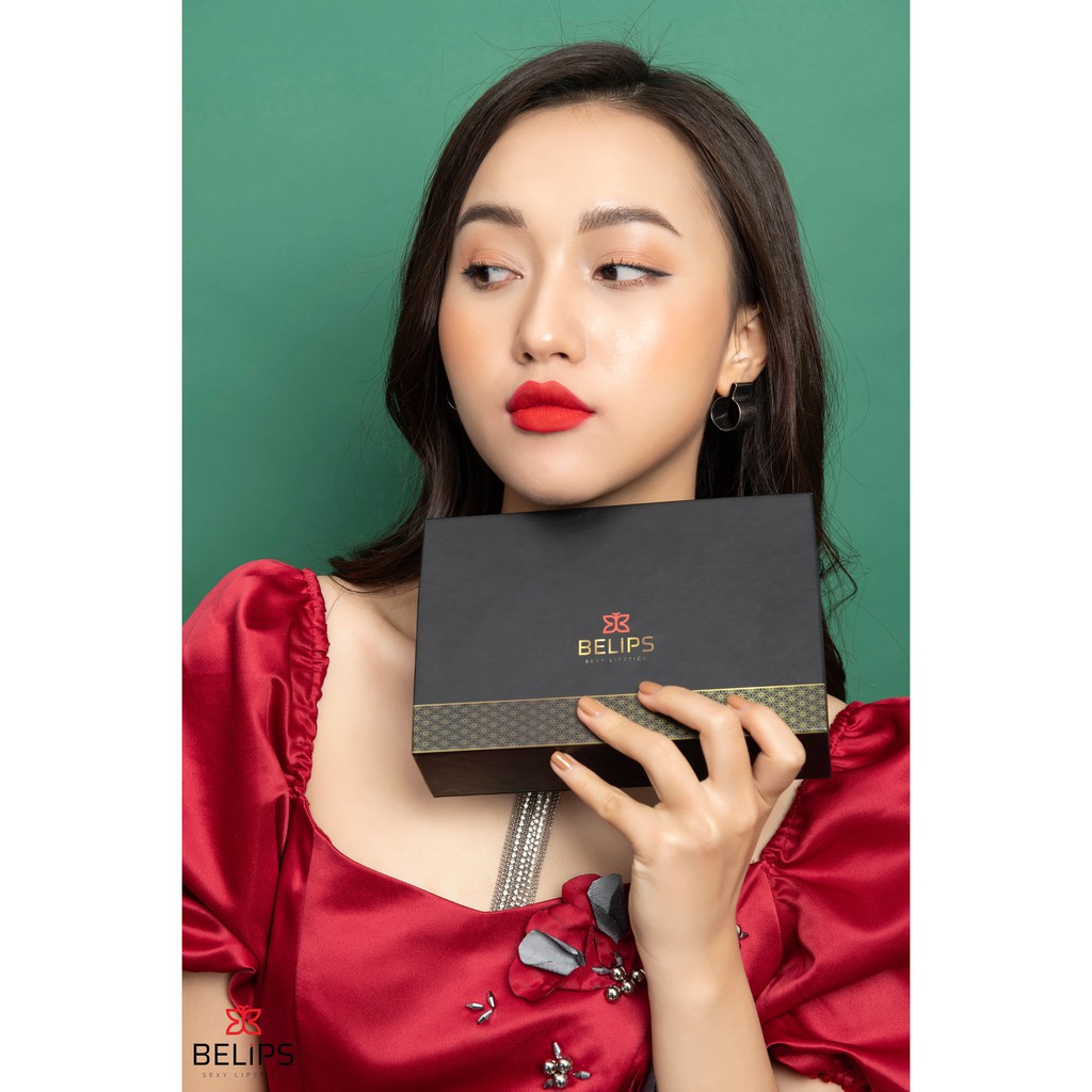 Set Son Kem Lì/ Son Thỏi Belips Bộ Quà Tặng Bạn Gái Sang Trọng Quyến Rũ Đẳng Cấp  - Naa Cosmetic