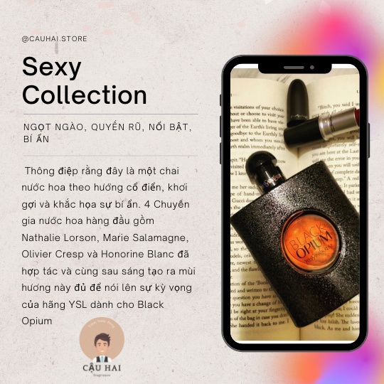 Nước Hoa Nữ  𝗬𝘀𝗹 𝗕𝗹𝗮𝗰𝗸 𝗢𝗽.𝗶.𝘂.𝗺 _Cô Nàng Quyến Rũ Nhà YSL | BigBuy360 - bigbuy360.vn