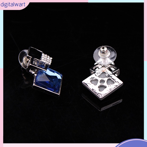 Bông Tai Đính Đá Hình Thoi Thời Trang Dành Cho Nữ