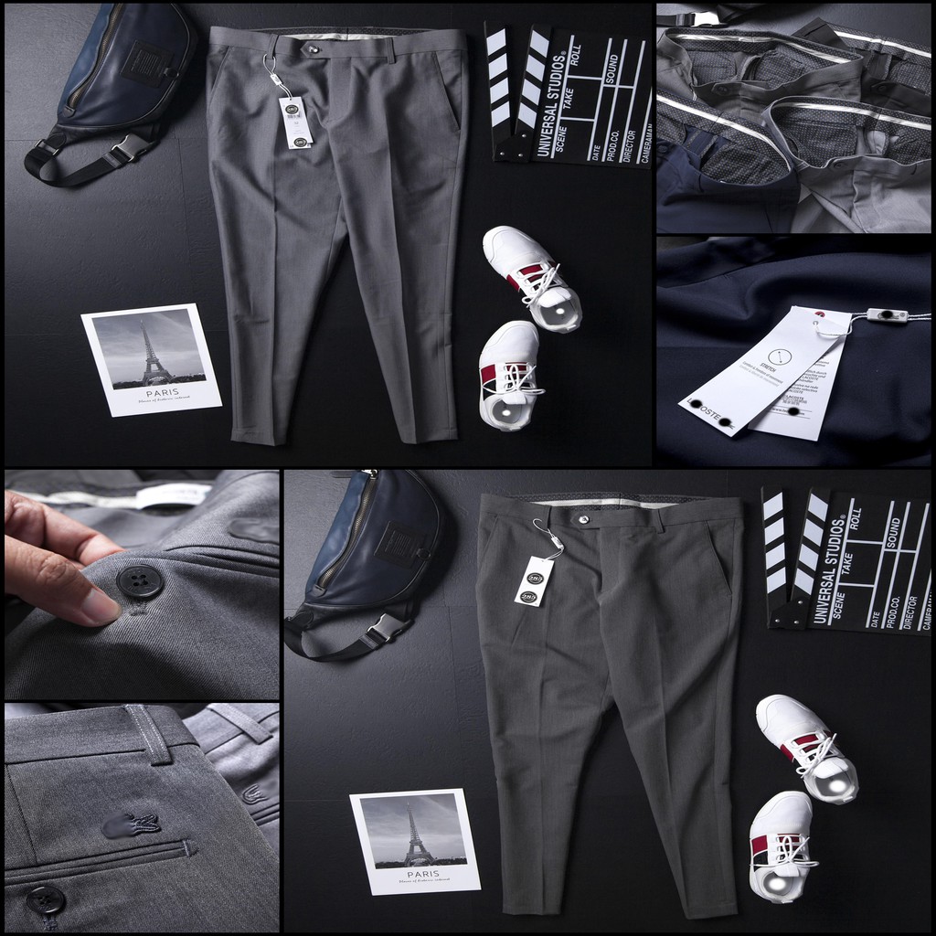 QVCS1 - Quần tây nam L.C co giãn nhẹ , đây là chiếc quần vải cực đẹp phong cách SLIMFIT dáng cực chuẩn !