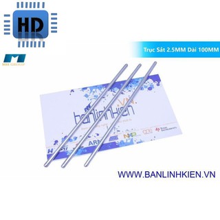 Trục sắt 2.5mm dài 100mm zin hd1