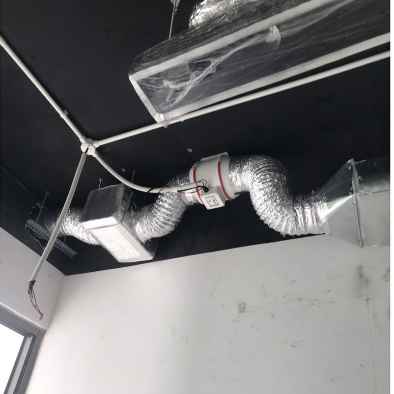 Hút mùi bếp, quạt thông gió, hút khói, hút thải công suất lớn- tặng kèm ống gió
