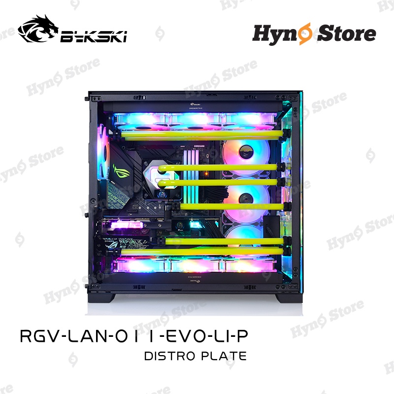 Distroplate Bykski RGV-LAN-O11-EVO-LI-P Lianli O11 EVO Tản nhiệt nước custom - Hyno Store