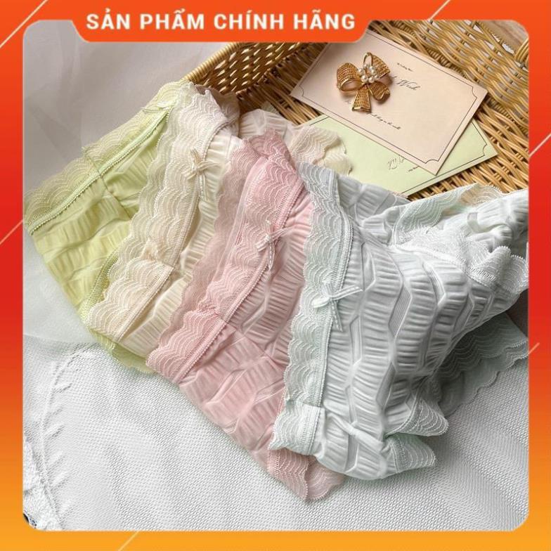 Quần Lót Nữ ❤️ Quần Lót Đúc Su Nhún 2 Lớp Siêu Mềm Mịn Thông Hơi Thoáng Khí 676