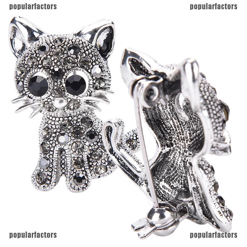 Ghim Cài Áo Hình Mèo Dễ Thương