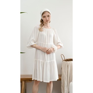 Váy ngủ màu trắng Mason