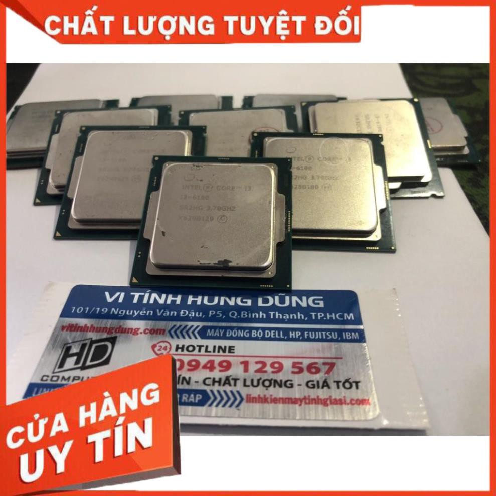 Chip CPU core i3 6098P / i3 6100 / i3 7100/ i3 7350K socket 1151 giá rẽ thế hệ 6 thế hệ 7 chạy main h110