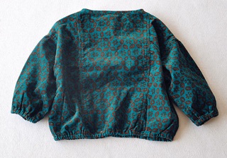 Áo nỉ nhung bé gái size 5y