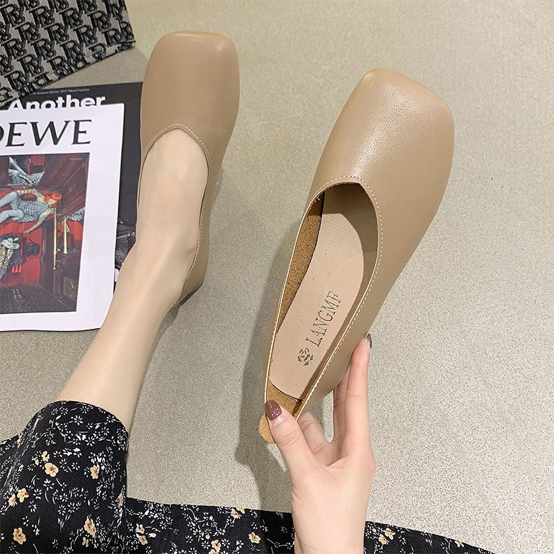 Giày Búp Bê Mũi Vuông Thời Trang Hàn Cho Nữ 2020 | BigBuy360 - bigbuy360.vn