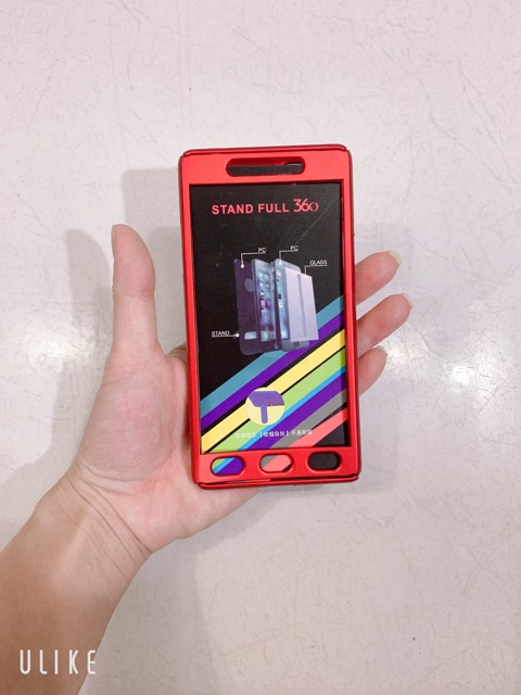 Ốp 360 độ oppo Neo 7,Neo7,A33 (Tặng kính cường lực)