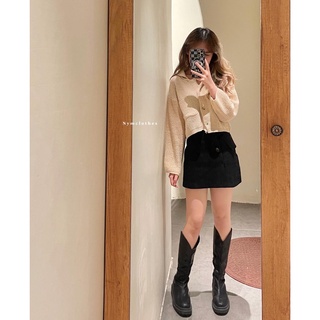 ✿ ÁO LEN CỔ BẺ FORM LỬNG ✿