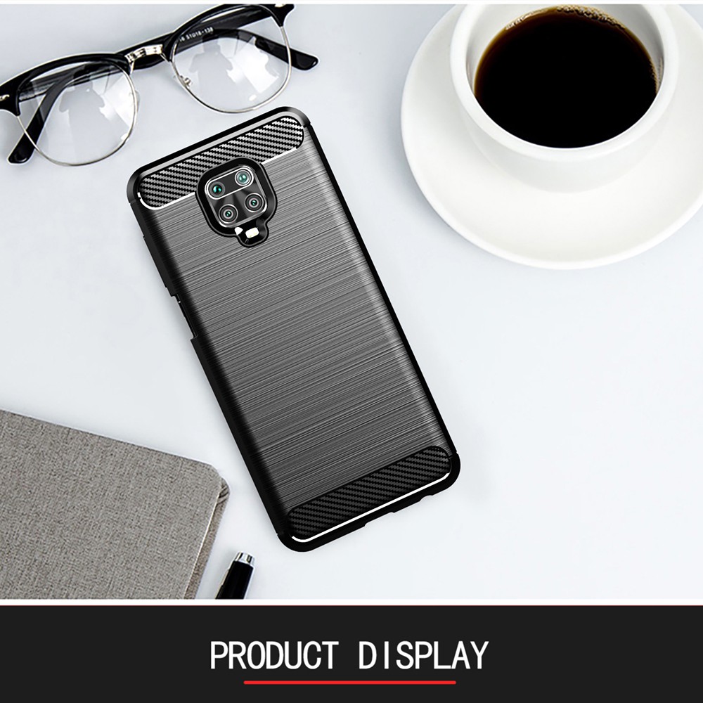 Ốp lưng Xiaomi Redmi Note 9 9S 9 10 11SE Pro Max 10X 4G dẻo phay xước chống sốc chống vân tay