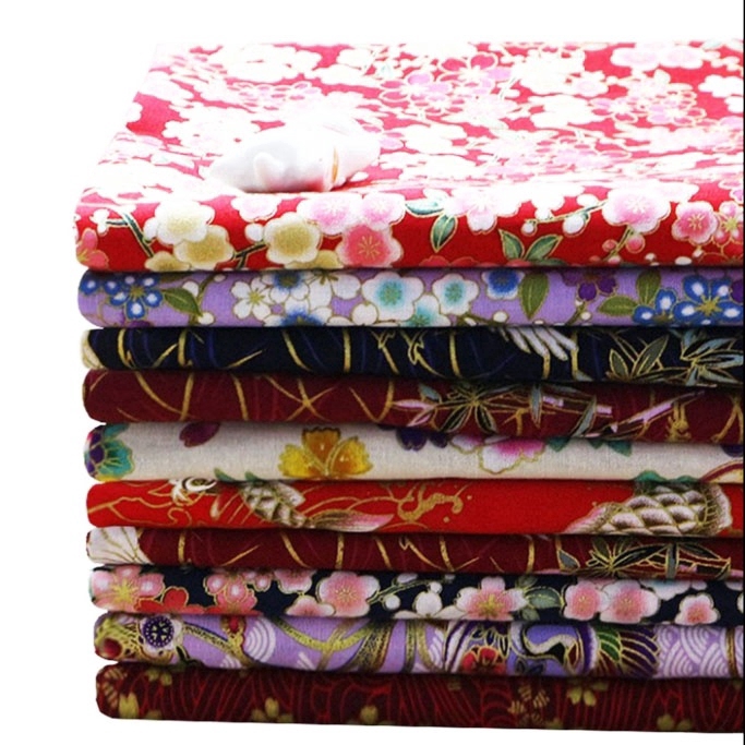 1 Cuộn Vải 100% Cotton 50*150cm Dùng Trong May Vá