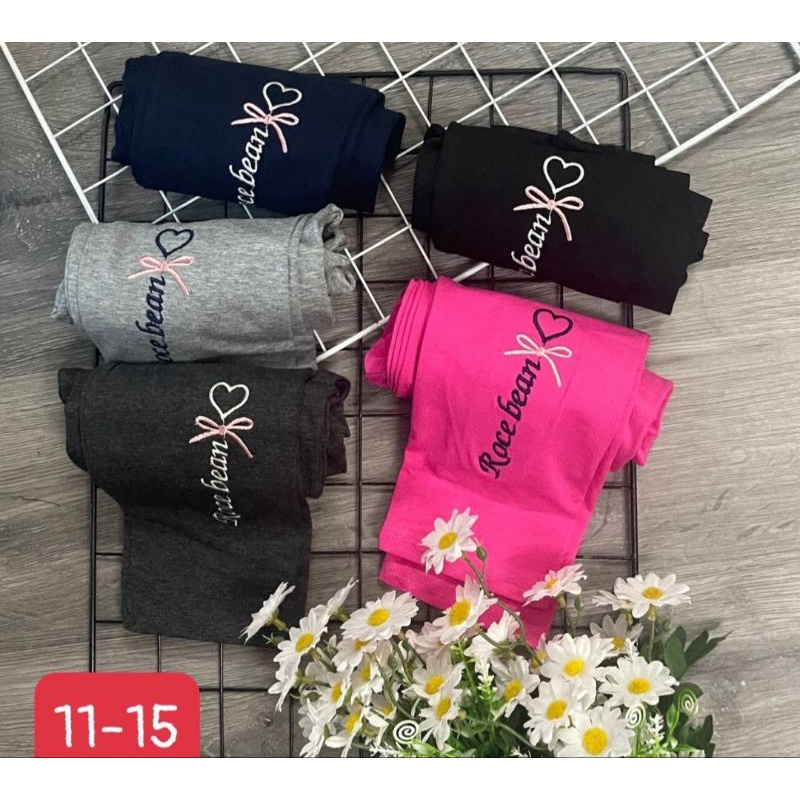 Quần dài Legging bé gái cotton size đại chất đẹp 18-30kg