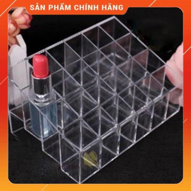 Kệ Đựng Son Môi 24 Ô Tiện Dụng