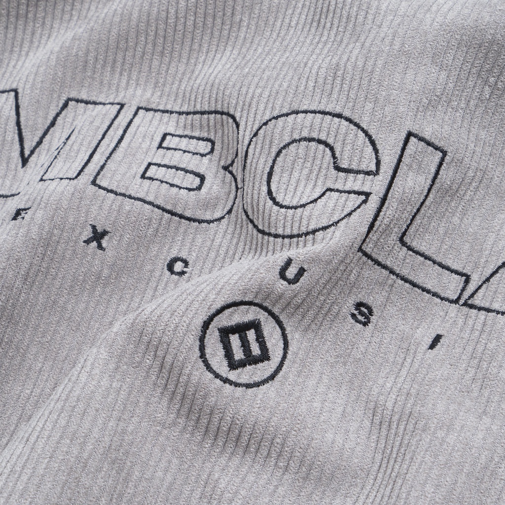Áo Khoác MBC Corduroy Exclusive Jacket - Xám/Đen