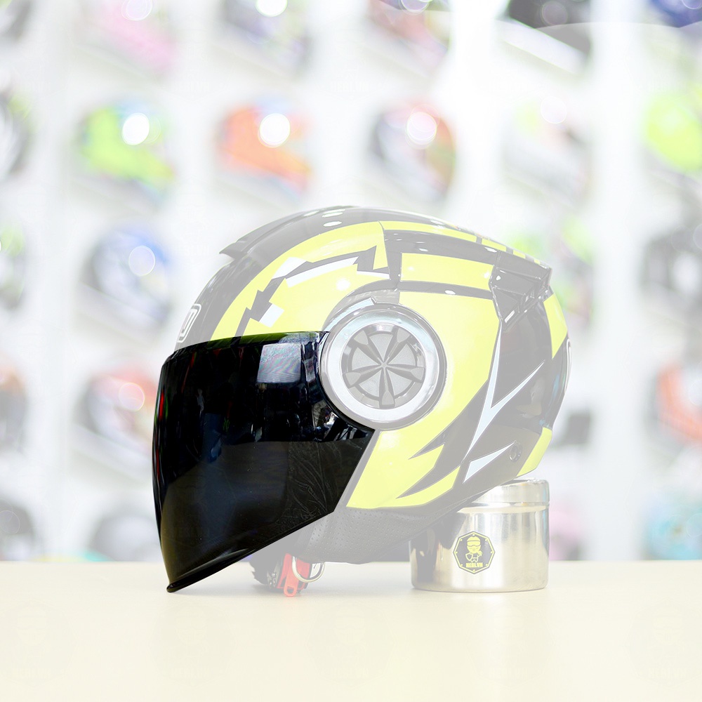 Kính Nón 3/4 Yohe 851, ROC 06