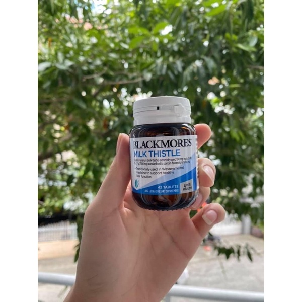 Thuốc bổ gan, giải độc gan Blackmore số 1 của Úc Milk Thistle loại 42 viên săn sale ( đủ bill )