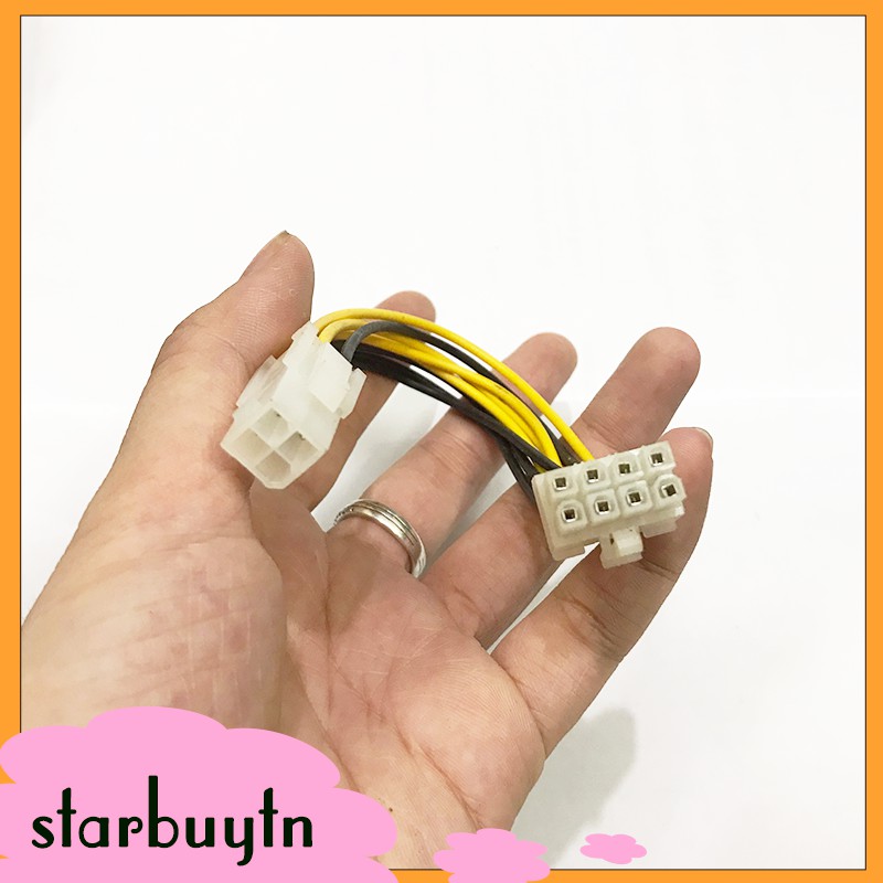 Cáp chuyển 4 pin CPU sang 8pin tiện dụng