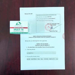 1 LIỆU TRÌNH 3 HỦ KEM MULTI 16 ( Hoàn 30k + tặng son)