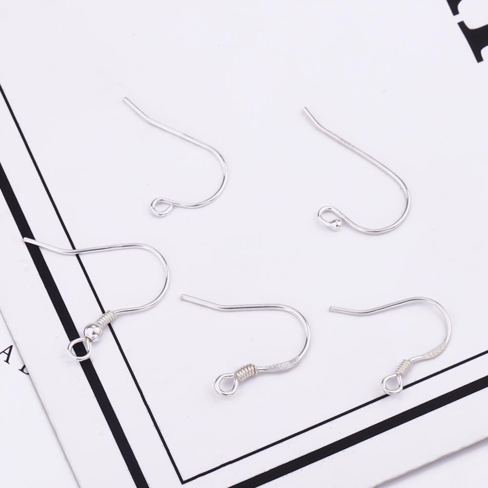 BEADIA Phụ Kiện Móc Làm Bông Tai Mạ Bạc 925 DIY