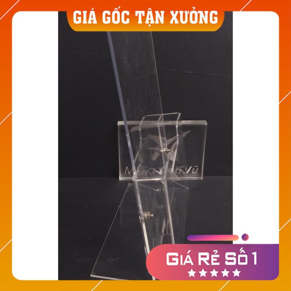 [Giá Gốc Tận Xưởng] Siêu bền - Kệ giấy mica để bàn A5 1 ngăn không vỡ