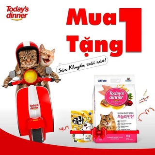 Thức Ăn Hạt Cho Mèo Mọi Lứa Tuổi Today'S Dinner 5Kg Hàn Quốc
