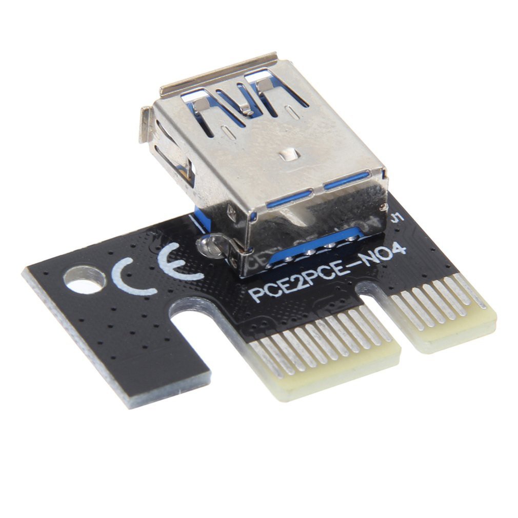 Thẻ mở rộng PCIE 1X sang 16X kèm cáp USB 3.0