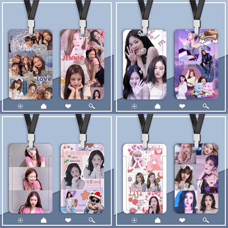 Ví Đựng Thẻ ID In Hình Nhóm Nhạc Blackpink Ốp