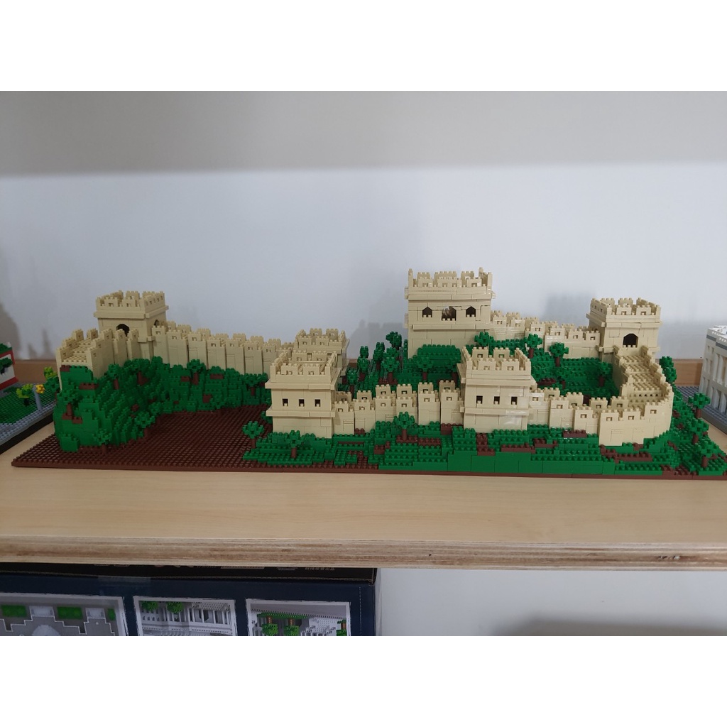 Xếp hình lego hình Vạn Lý Trường Thành - Đồ chơi lắp ráp rèn luyện trí thông minh - Sunny