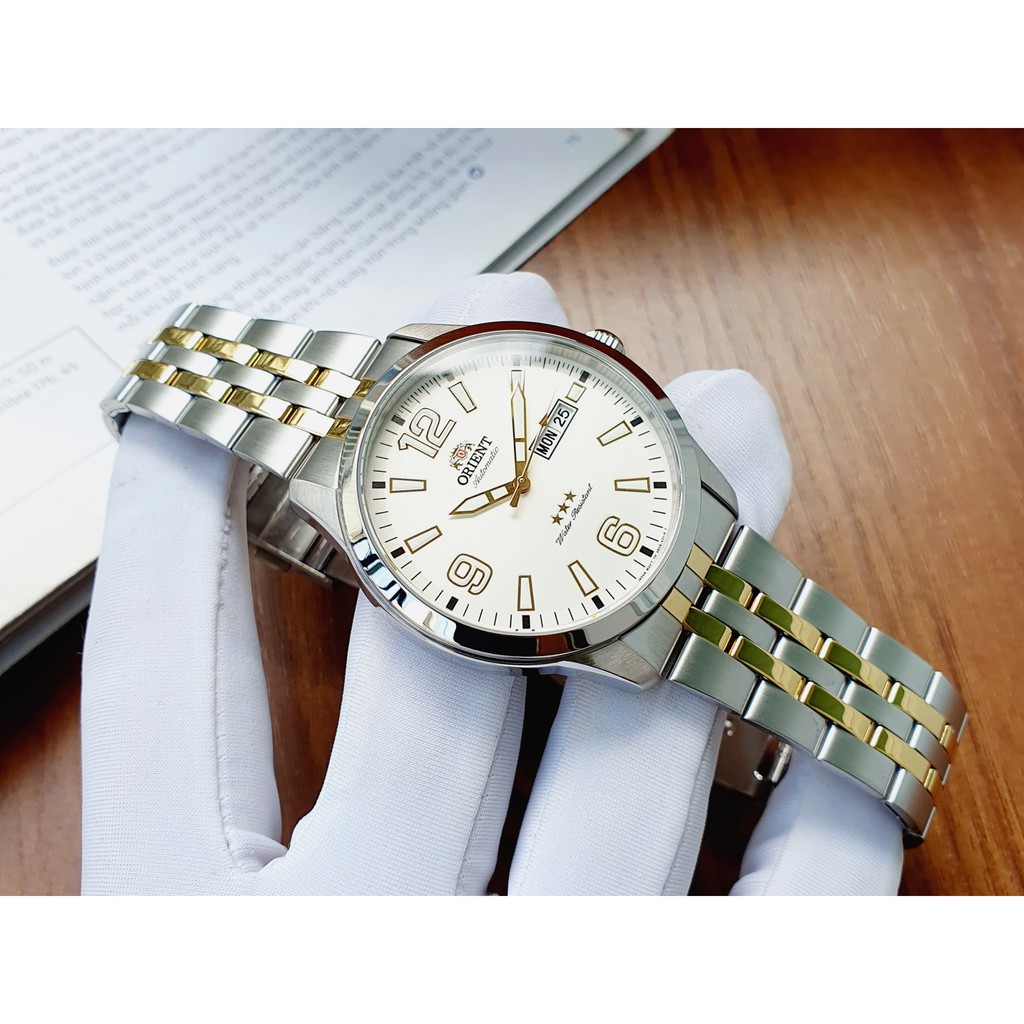 Đồng hồ nam chính hãng Orient Three Star RA-AB0006S19B - Máy cơ tự động - Kính cứng